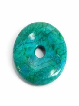 Wholesale Howlite Chrysocolla Coloured Donut