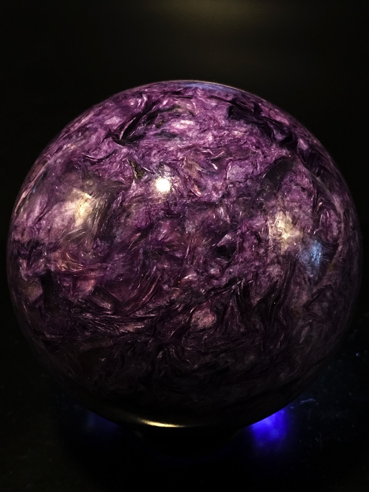 Charoite Sphere 50mm Wholesale | Crystal Universe